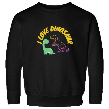 Discover I love dinosaur Sweatshirts