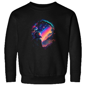 Discover Psychedelic Astronaut Sweatshirts