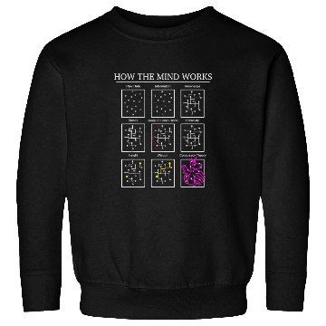 Discover Data Science Neuroscience Neurology Psychology Sweatshirts