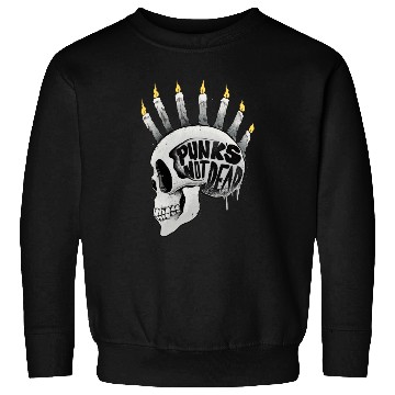 Discover Punk Skull Sweatshirts