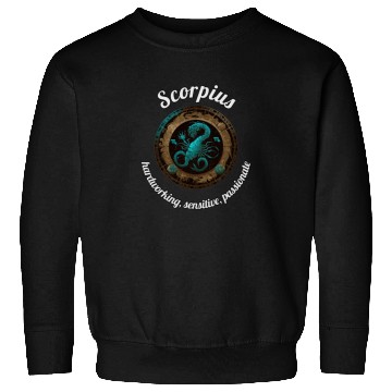 Discover Scorpius Zodiac Sign Scorpio Astronomy Sweatshirts