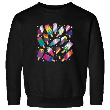 Discover Popsicle Gay LGBTQ Rainbow LGBT Pride Month Sweatshirts