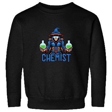 Discover Funny science chemist elements chemists wizard Sweatshirts