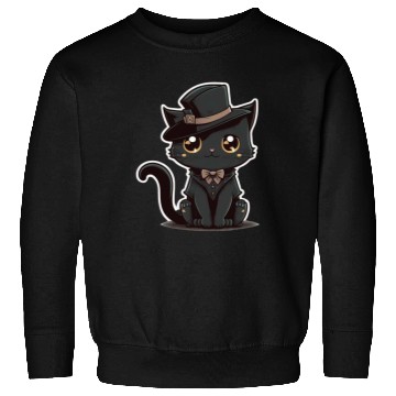 Discover Black cat Sweatshirts