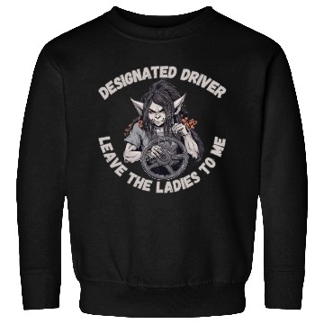 Discover Designated Driver, Ladies Sweatshirts