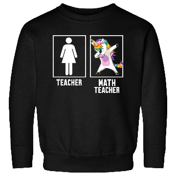 Discover Teacher Vs Math Teacher Sweatshirts