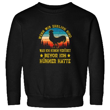 Discover Funny Chicken Saying Farmer Farmer Chicken Hen Sweatshirts