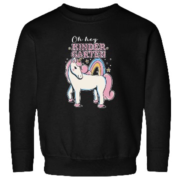 Discover Rainbow and Unicorn Kindergarten Teacher Sweatshirts
