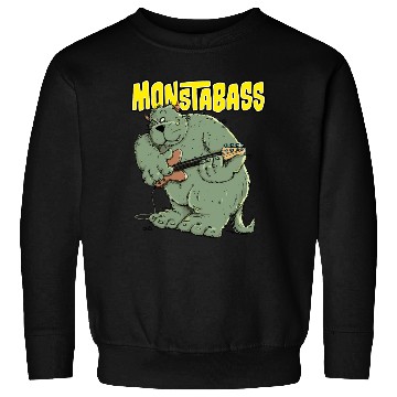 Discover Monster Bass Guitar Player Sweatshirts