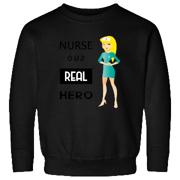 Discover Nurse Aur Real Hero Cartoon Sweatshirts