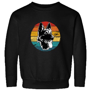 Discover German Shepherd Lovers Vintage Mom Dad Dog Pet Sweatshirts