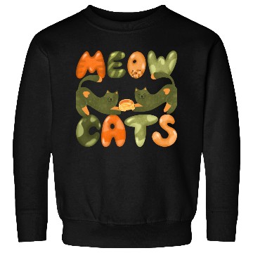 Discover Meow cat Sweatshirts