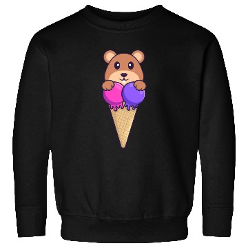 Discover Cute Squirrel With Sweet Ice Cream Sweatshirts