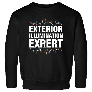 Discover Exterior Illumination Expert Christmas Light Sweatshirts