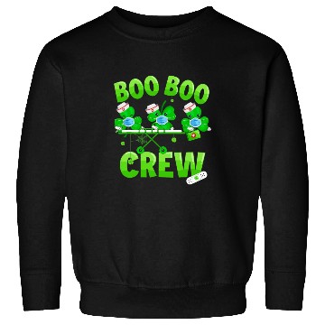 Discover Boo Boo Crew Nurse St Patricks Day Shamrock Sweatshirts