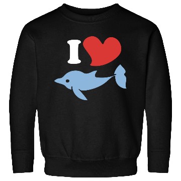 Discover I love dolphins 1 Sweatshirts