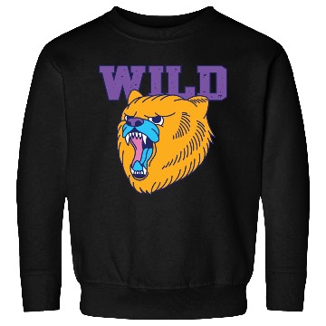 Discover The fierce wild bear old school style Sweatshirts