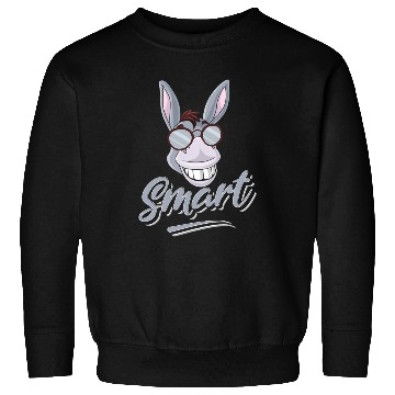 Discover Smart Donkey Zookeeper Animal Lover Farmer Sweatshirts