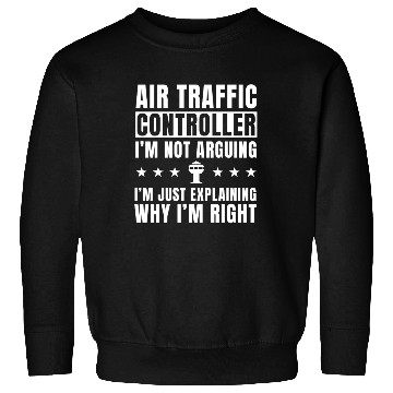 Discover Funny Air Traffic Controller Saying Sweatshirts