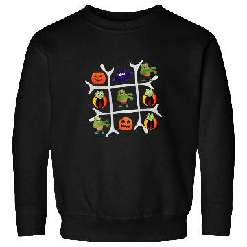 Discover Tic Tac Toe Zombie Wins Sweatshirts
