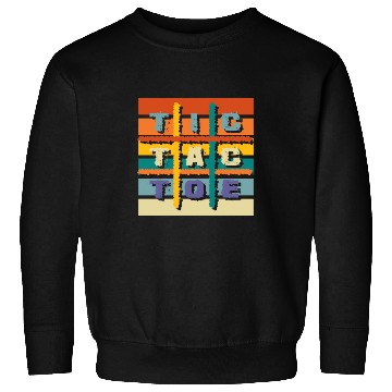 Discover Retro Tic Tac Toe Sweatshirts