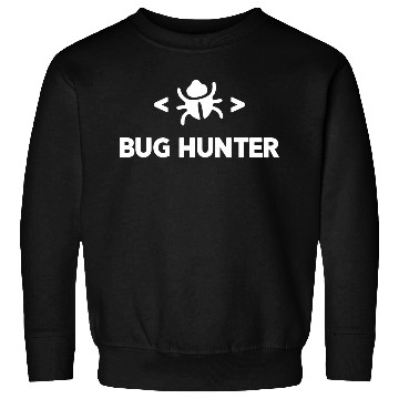 Discover Bug Hunter funny debugger Sweatshirts