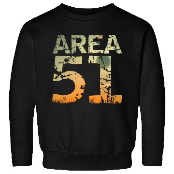 Discover Area 51 UFO Design Sweatshirts
