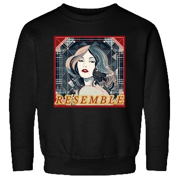 Discover Resemble Your Inner Vintage Queen Sweatshirts