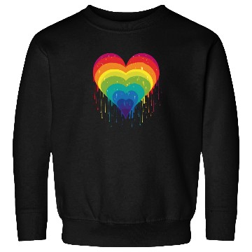 Discover Queer & Loving It: LGBT Rainbow Heart, Supporting Sweatshirts