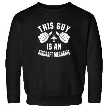 Discover Funny Aircraft Mechanic Design Sweatshirts
