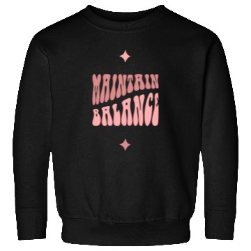 Discover Light Pink Dark Pink Typecentric Psychedelic Sweatshirts