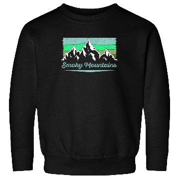 Discover Smoky Mountains Climber Summit Climbing Mountain Sweatshirts