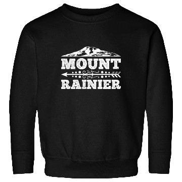 Discover Mount Rainier climber Hiker Mountains Sweatshirts