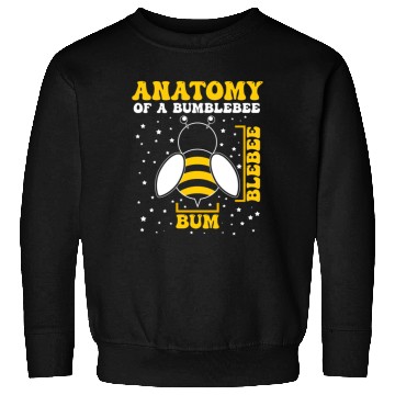 Discover Anatomy of a Bumblebee Bee Lover Gift Sweatshirts