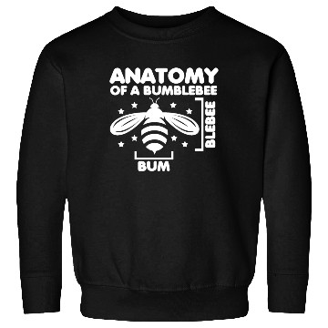 Discover Anatomy of a Bumblebee Bee Lover Gift Sweatshirts