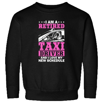 Discover Professional Driver Cab Driver Outfit Taxi Lover Sweatshirts
