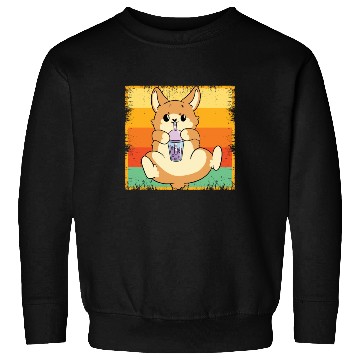 Discover Bubble Tea Lover Boba Tea Drinker Dog Owner Sweatshirts