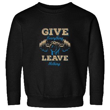 Discover Motivational quotes for gym,never give up Sweatshirts