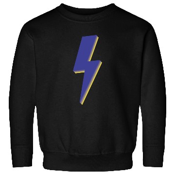 Discover Lightning Bolt Blue 3D Sweatshirts