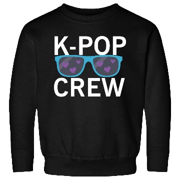 Discover Kpop Crew Korean Hangul Seoul Sweatshirts