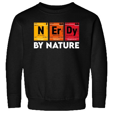 Discover Cool Nerd Design Nerdy By Nature Sweatshirts