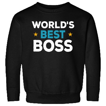 Discover World s Best Boss Funny Best Boss 1 Sweatshirts