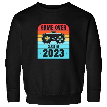 Discover Game Over Class Of 2023 Sweatshirts Students Funny