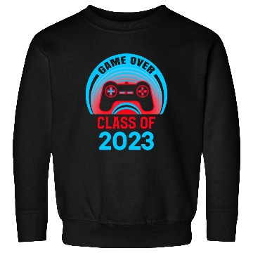 Discover Funny Game Over Class Of 2023 Sweatshirts Students