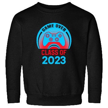 Discover Game Over Class Of 2023 Sweatshirts Students Funny