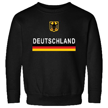 Discover Deutschland Flag And Emblem Germany Sweatshirts