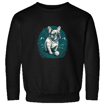 Discover French Bulldog | Golf Sport Player Cute Frenchie Sweatshirts