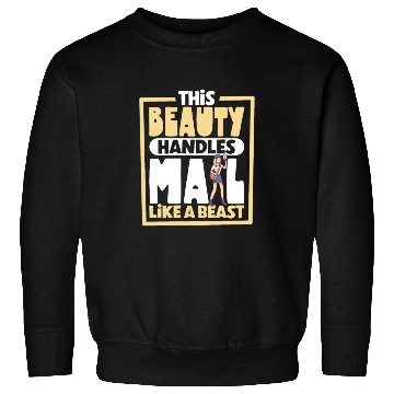 Discover Postal Worker Mail Lady Mail Carrier Postal Sweatshirts