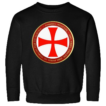 Discover Knights templar cross shield Sweatshirts