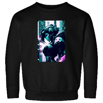 Discover Neon Nights: A Cyberpunk Design 9 Sweatshirts
